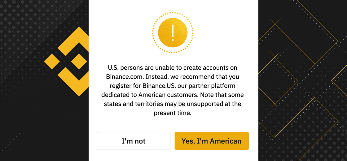 Binance sending emails