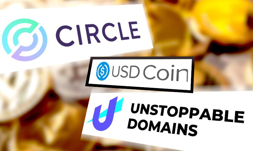 Circle Unstoppable Domains USDC