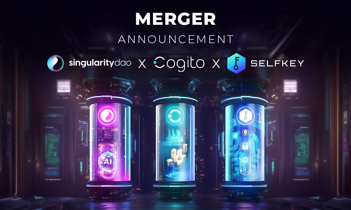 SingularityDAO, Cogito Finance, and SelfKey Merge To Build the Foundation For The Tokenised AI Economy