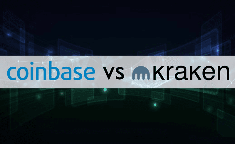 A comparison between Kraken vs Coinbase