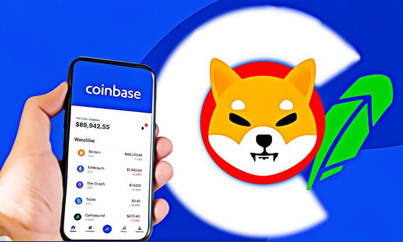 Coinbase Switches to Robinhood as Liquidating Shiba Inu Becomes Difficult