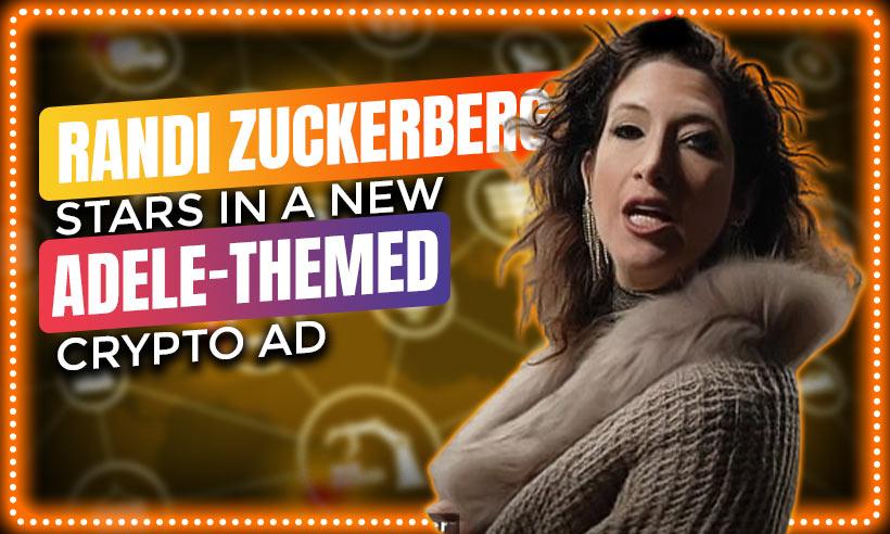 Randi Zuckerberg Stars in a New Adele-Themed Crypto Ad