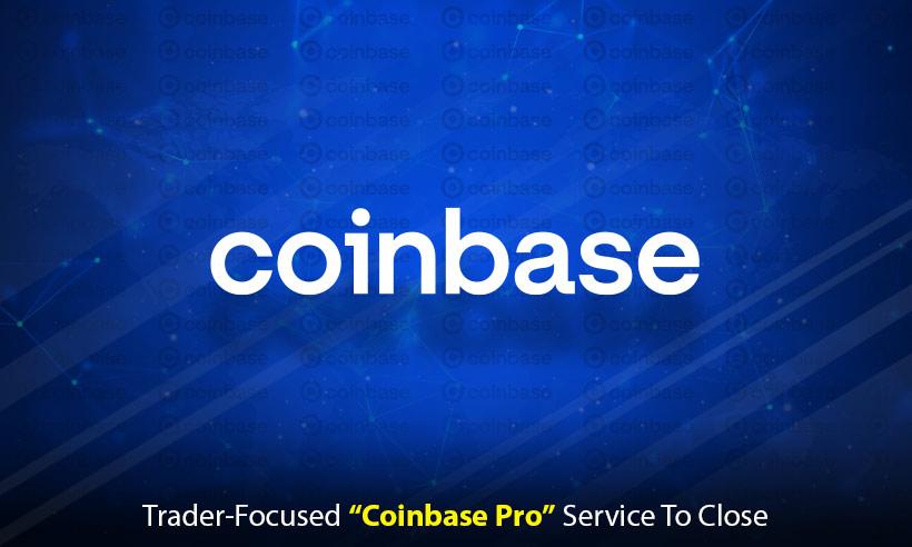 Coinbase Pro shut down