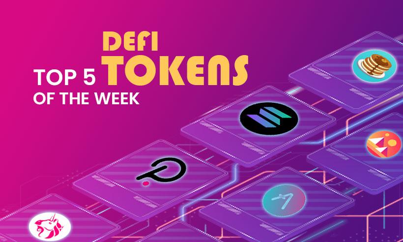 Here Are The Top 5 DeFi Tokens of the Week