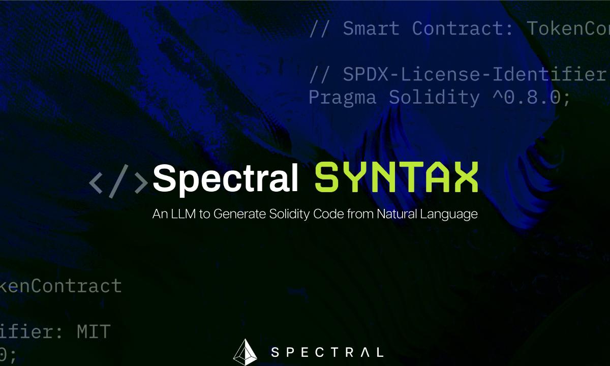 Spectral Launches Syntax