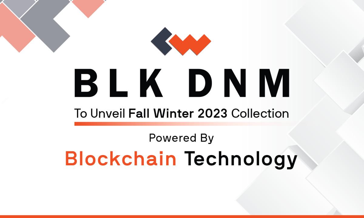 Blk DNM Introduces Intelligence Into Clothing With Blockchain, In First Use Of ‘Connected Fashion’